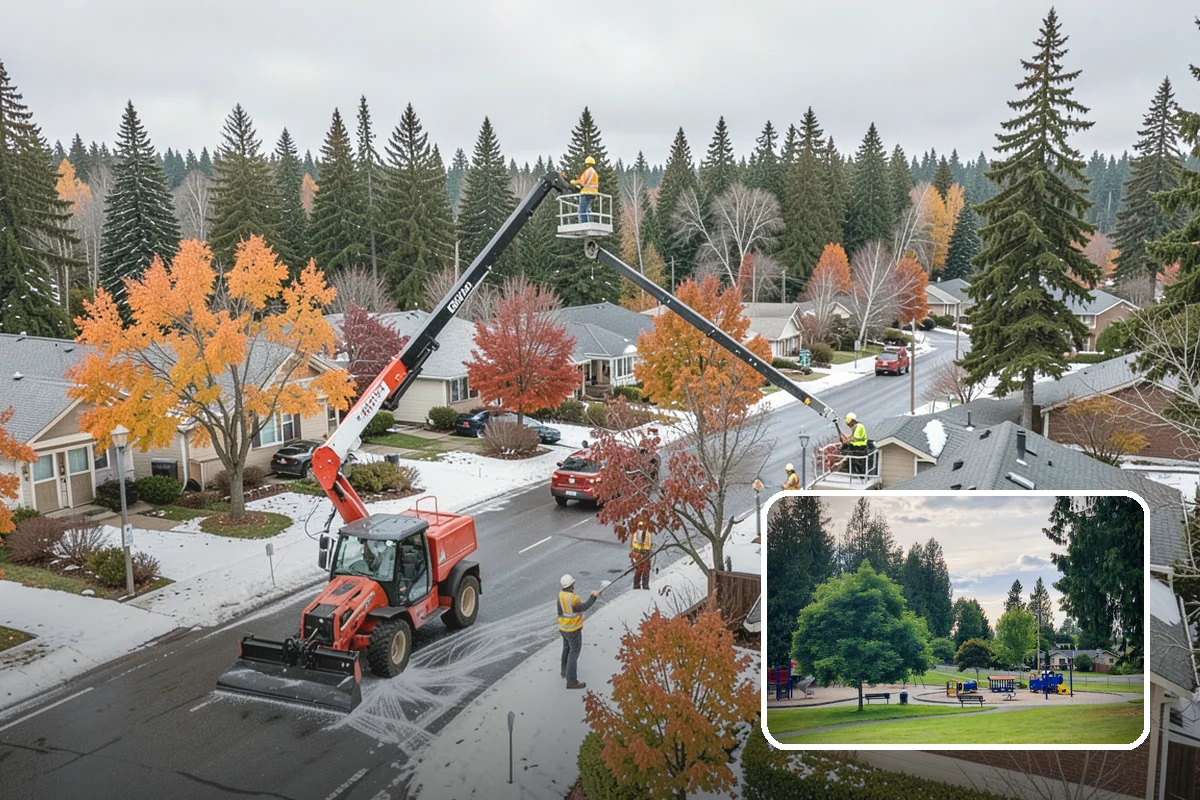 Wetland Buffer Maintenance in Bonney Lake, Pierce County, WA - Invasive control that protects buffer habitat and function