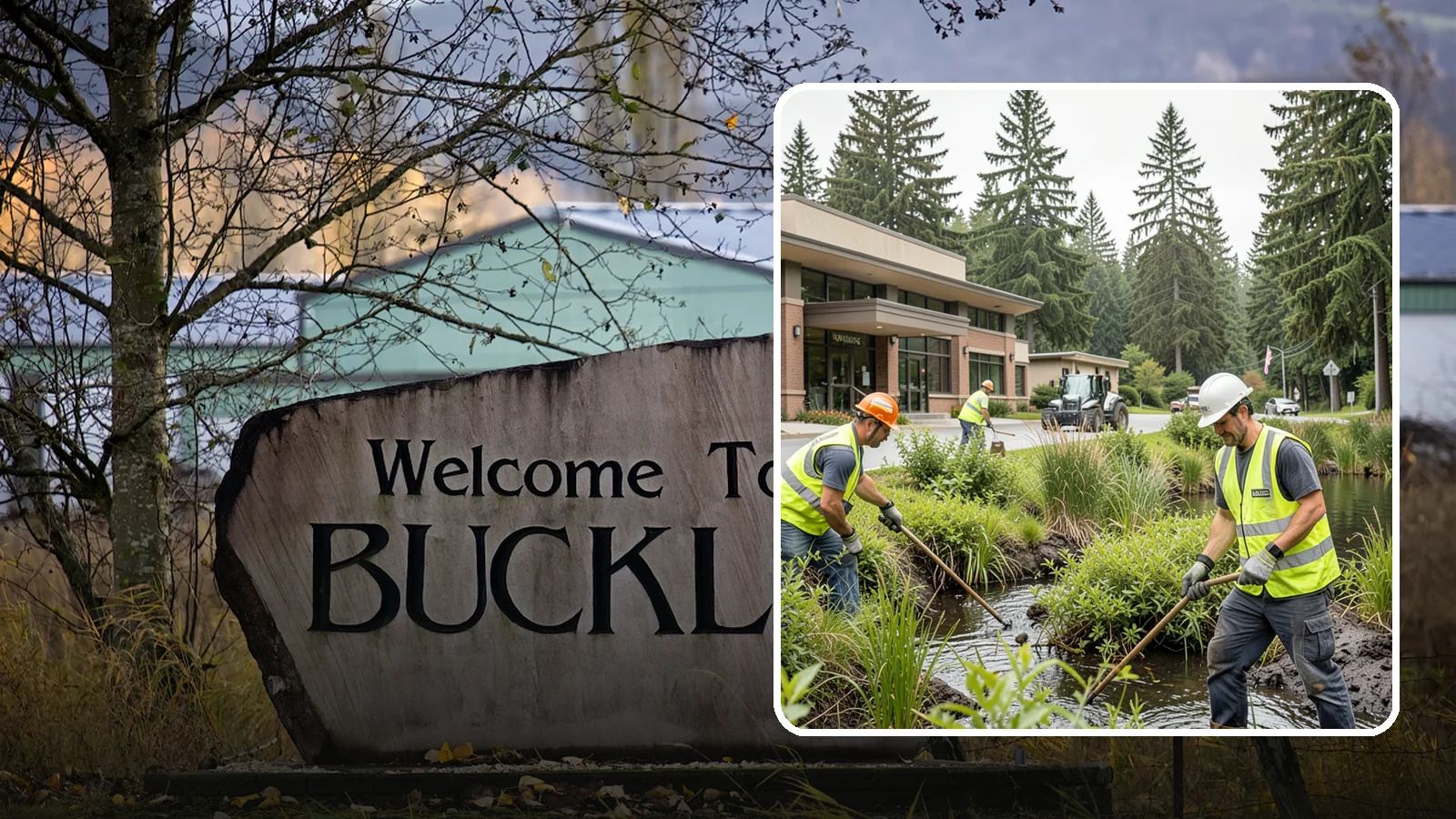 Wetland Buffer Maintenance in Buckley, Pierce County, WA - Invasive control and native vegetation upkeep within protected wetland buffers.