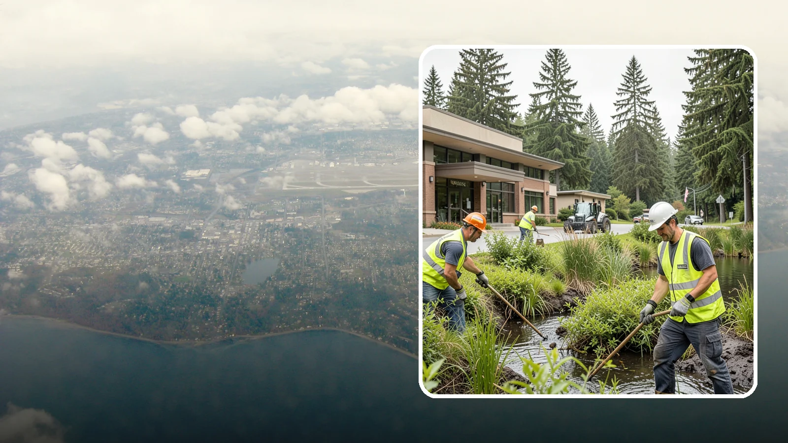 Wetland Buffer Maintenance in Burien, King County, WA - Invasive control and native vegetation upkeep within protected wetland buffers.