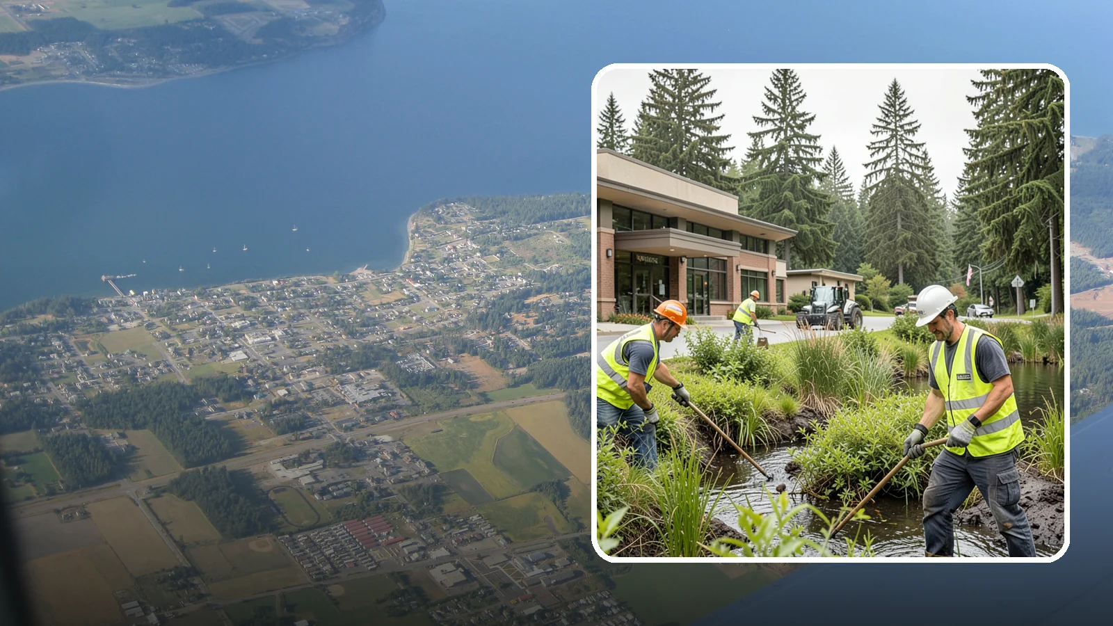 Wetland Buffer Maintenance in Coupeville, Island County, WA - Invasive control and native vegetation upkeep within protected wetland buffers.