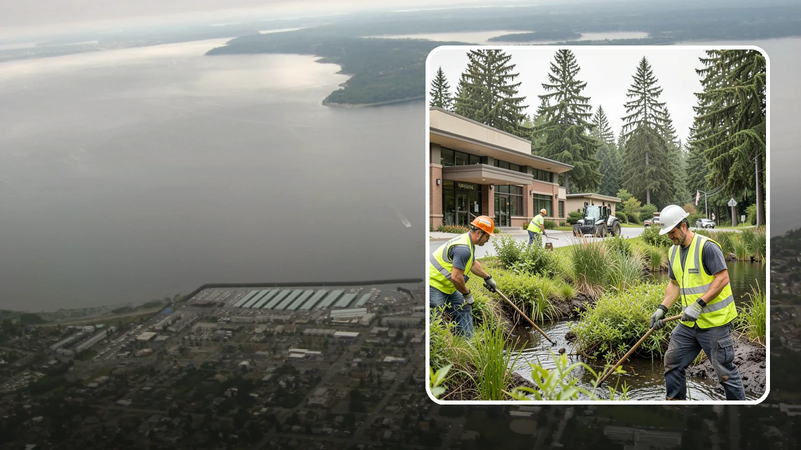 Wetland Buffer Maintenance in Des Moines, King County, WA - Invasive control and native vegetation upkeep within protected wetland buffers.