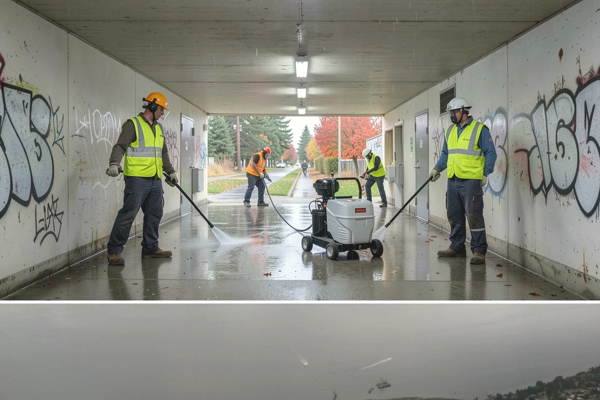 Wetland Buffer Maintenance in Des Moines, King County, WA - Treatment is timed to species biology, with knotweed and blackberry work concentrated in late summer and early fall for best...