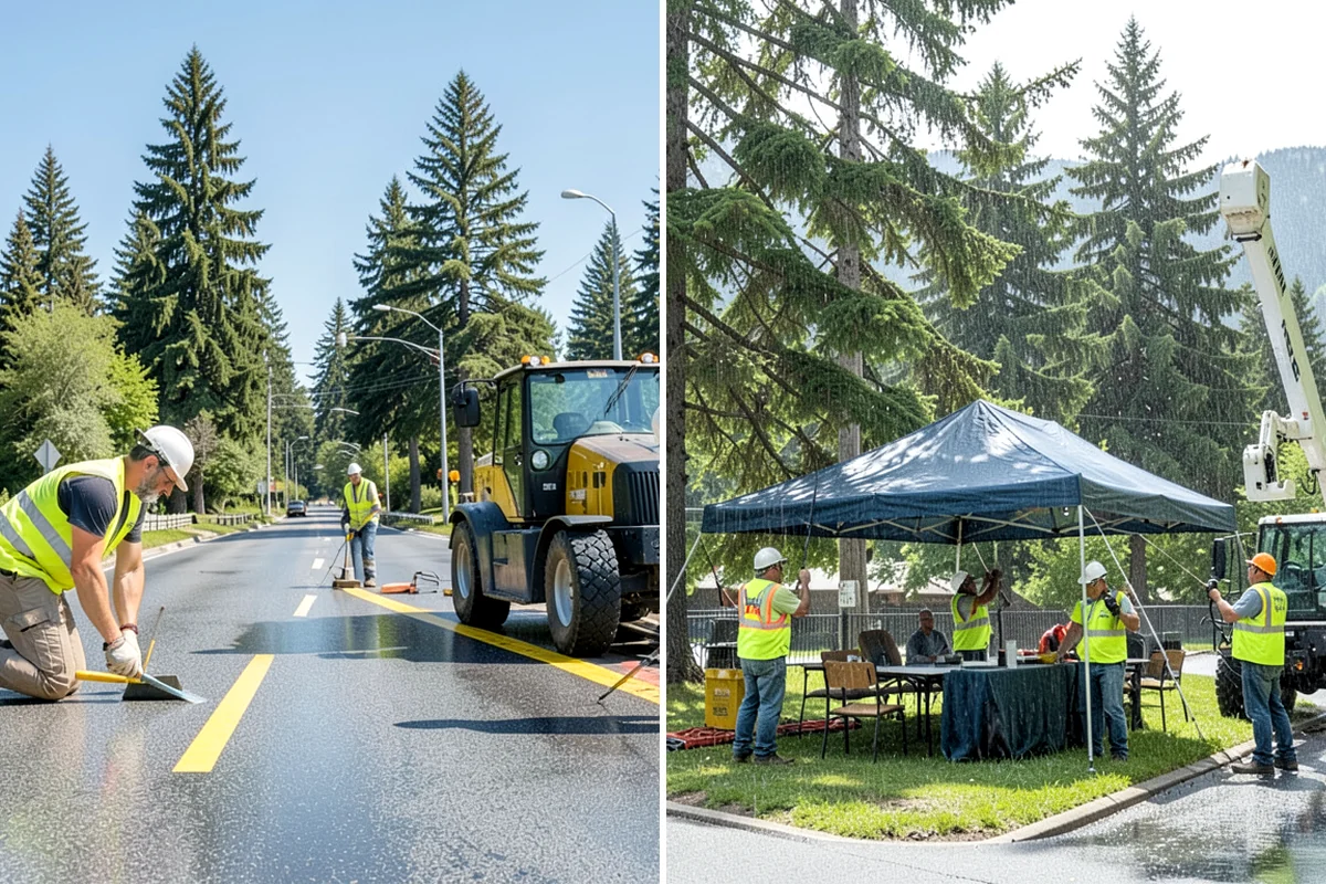 Wetland Buffer Maintenance in DuPont, Pierce County, WA - Survey the buffer and map invasive infestations