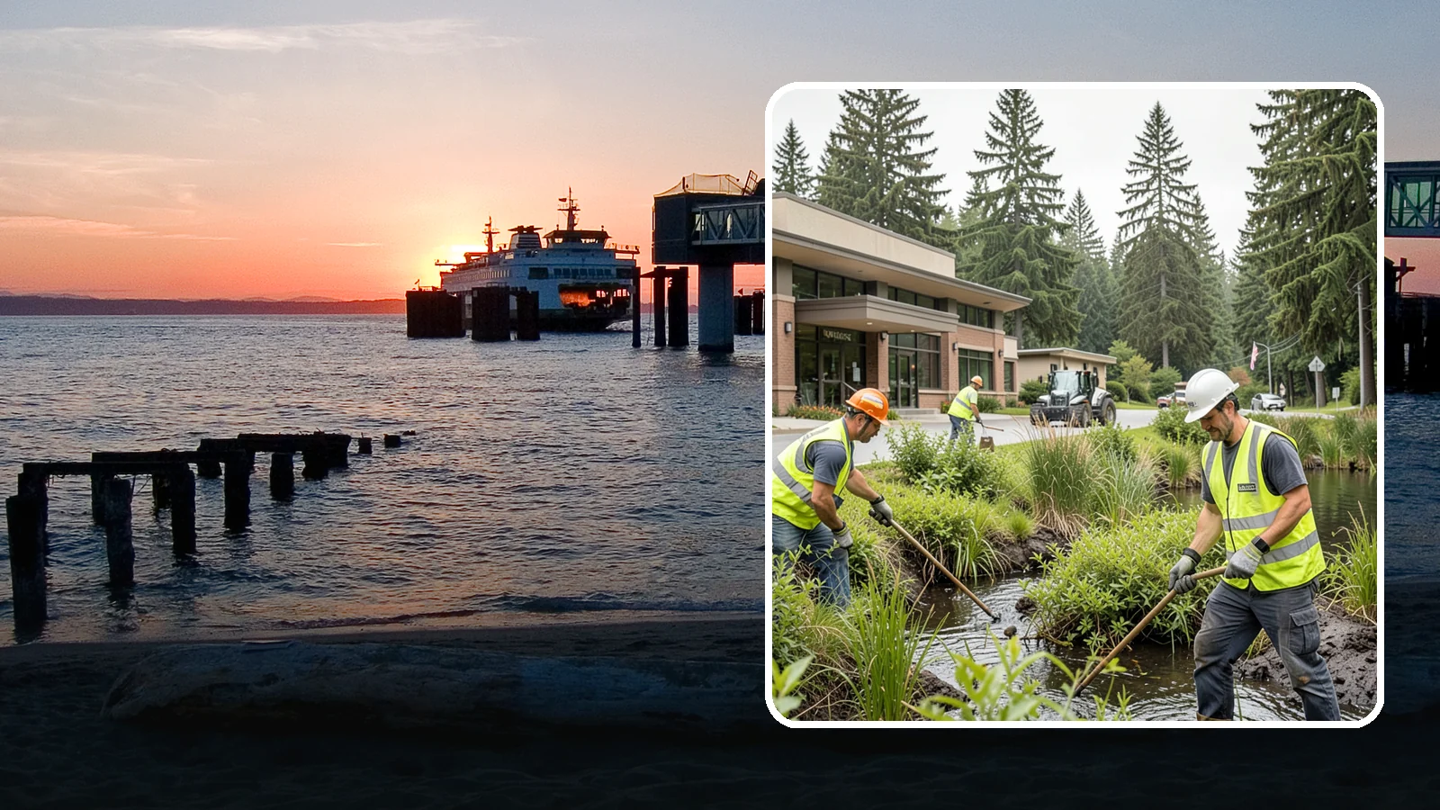 Wetland Buffer Maintenance in Edmonds, Snohomish County, WA - Invasive control and native vegetation upkeep within protected wetland buffers.