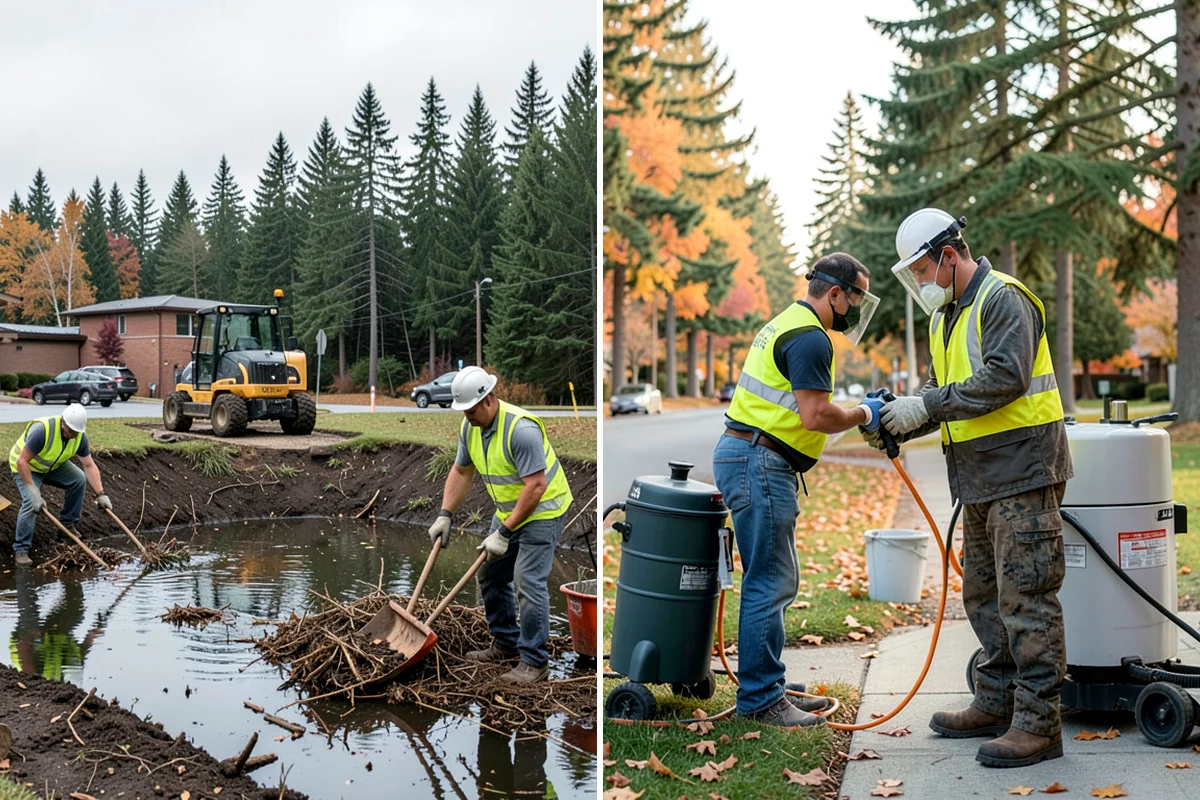 Wetland Buffer Maintenance in Hunts Point, King County, WA - Survey the buffer and map invasive infestations