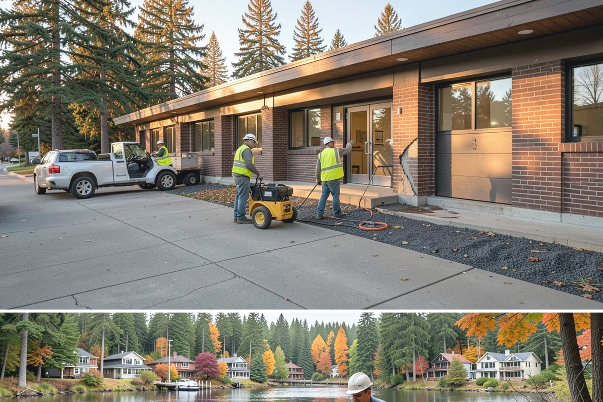 Wetland Buffer Maintenance in La Conner, Skagit County, WA - Treatment is timed to species biology, with knotweed and blackberry work concentrated in late summer and early fall for best...