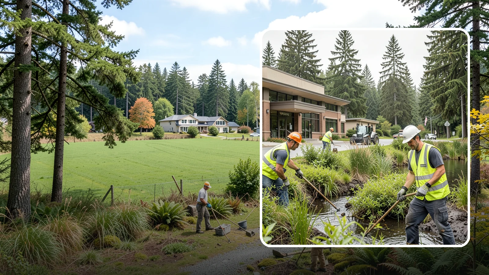 Wetland Buffer Maintenance in Lyman, Skagit County, WA - Invasive control and native vegetation upkeep within protected wetland buffers.