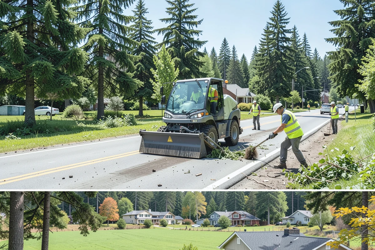 Wetland Buffer Maintenance in Lyman, Skagit County, WA - Treatment is timed to species biology, with knotweed and blackberry work concentrated in late summer and early fall for best...