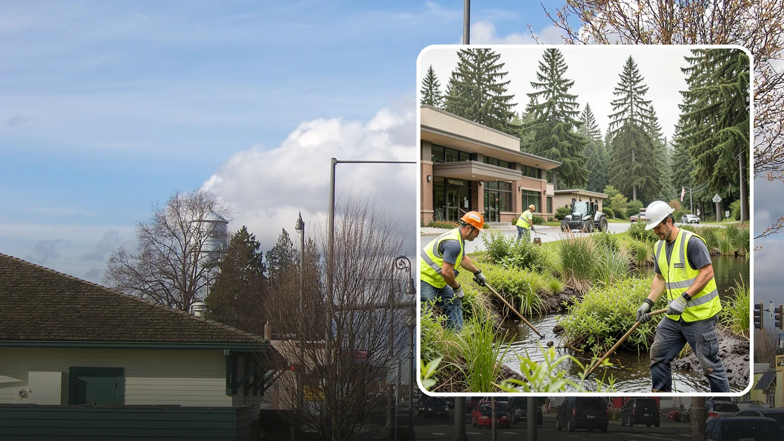 Wetland Buffer Maintenance in Marysville, Snohomish County, WA - Invasive control and native vegetation upkeep within protected wetland buffers.