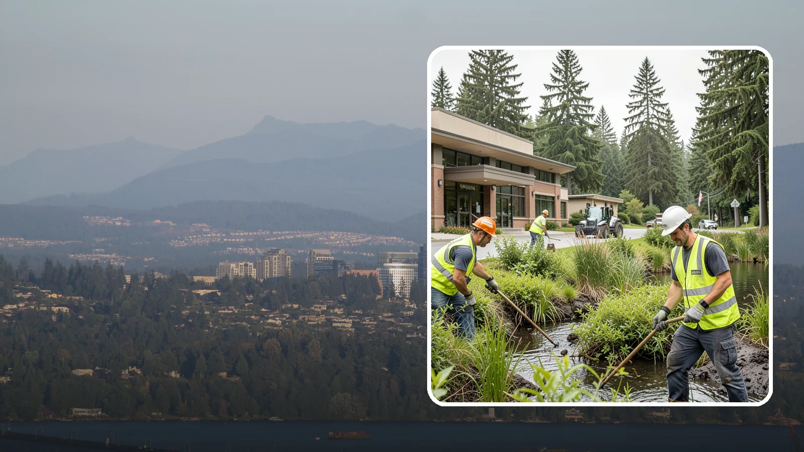 Wetland Buffer Maintenance in Medina, King County, WA - Invasive control and native vegetation upkeep within protected wetland buffers.