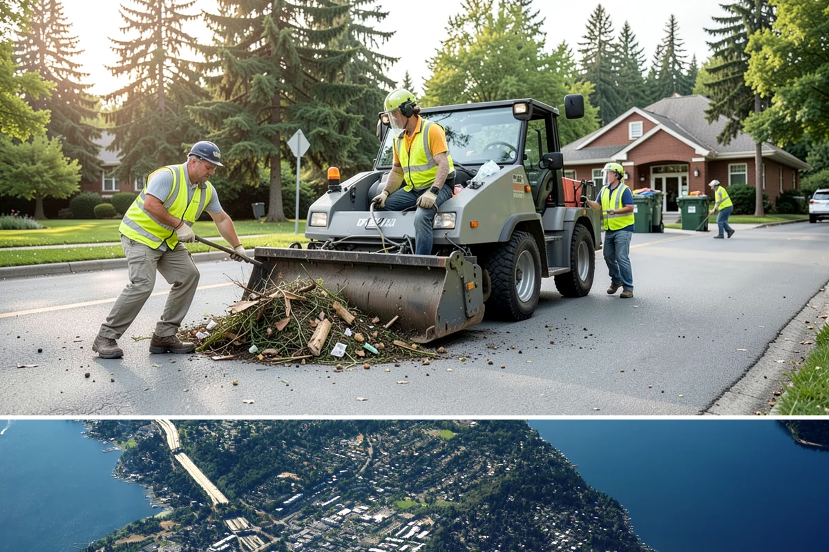 Wetland Buffer Maintenance in Mercer Island, King County, WA - Treatment is timed to species biology, with knotweed and blackberry work concentrated in late summer and early fall for best...