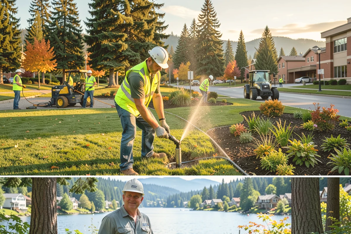 Wetland Buffer Maintenance in Milton, King County, WA - Treatment is timed to species biology, with knotweed and blackberry work concentrated in late summer and early fall for best...
