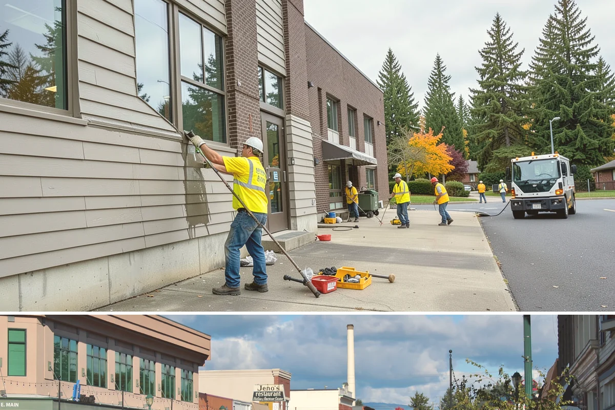 Wetland Buffer Maintenance in Monroe, Snohomish County, WA - Treatment is timed to species biology, with knotweed and blackberry work concentrated in late summer and early fall for best...