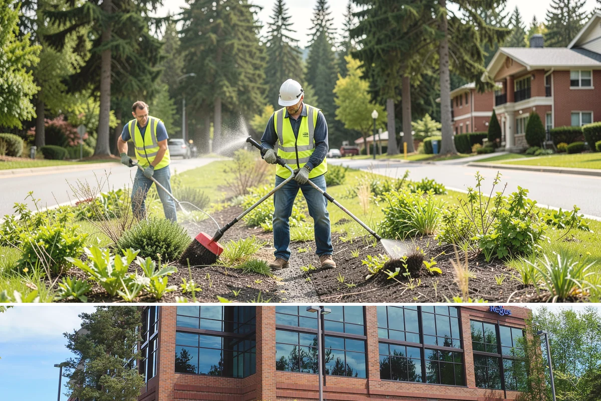 Wetland Buffer Maintenance in Mountlake Terrace, Snohomish County, WA - Treatment is timed to species biology, with knotweed and blackberry work concentrated in late summer and early fall for best...