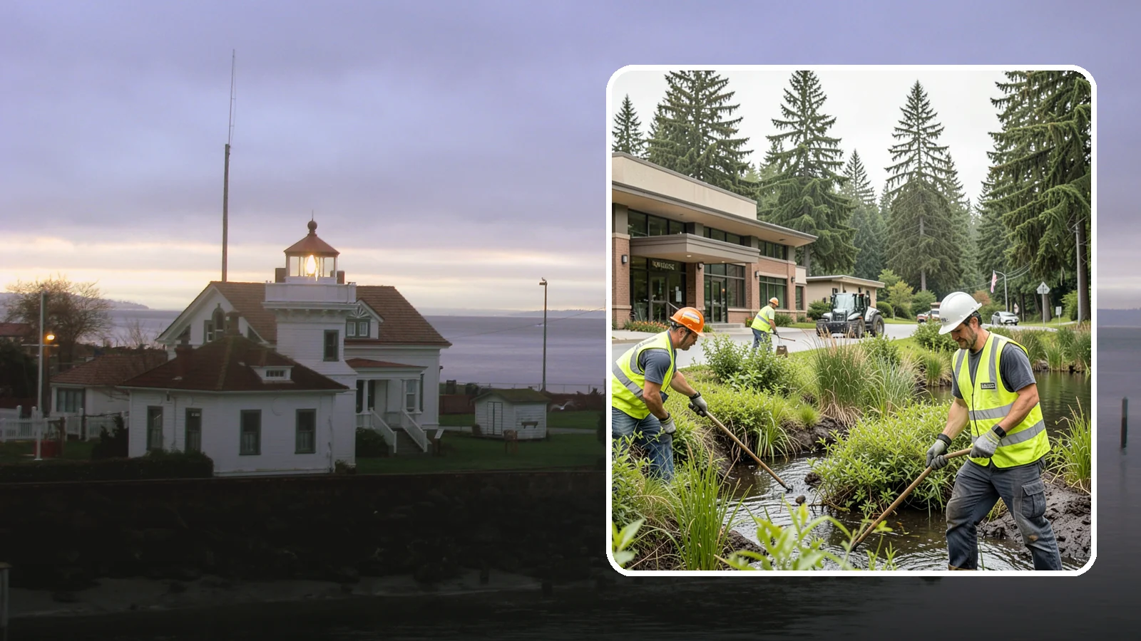 Wetland Buffer Maintenance in Mukilteo, Snohomish County, WA - Invasive control and native vegetation upkeep within protected wetland buffers.