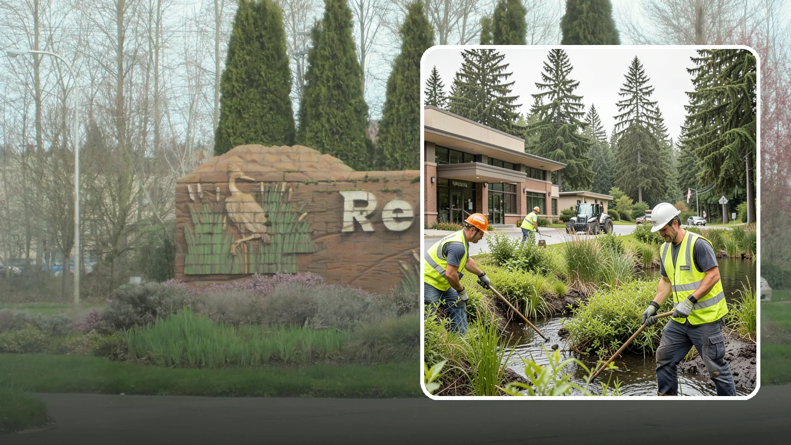 Wetland Buffer Maintenance in Renton, King County, WA - Invasive control and native vegetation upkeep within protected wetland buffers.
