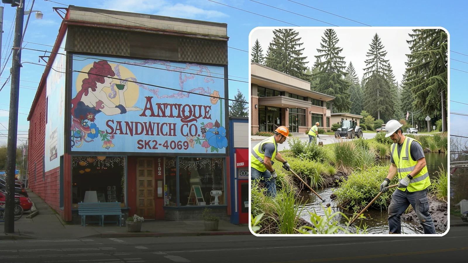 Wetland Buffer Maintenance in Ruston, Pierce County, WA - Invasive control and native vegetation upkeep within protected wetland buffers.