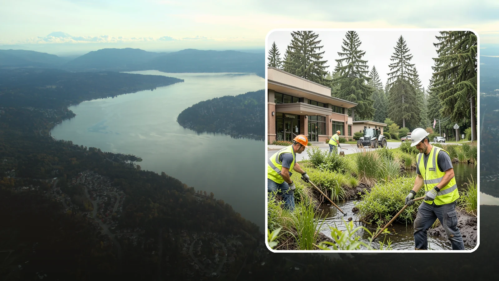 Wetland Buffer Maintenance in Sammamish, King County, WA - Invasive control and native vegetation upkeep within protected wetland buffers.