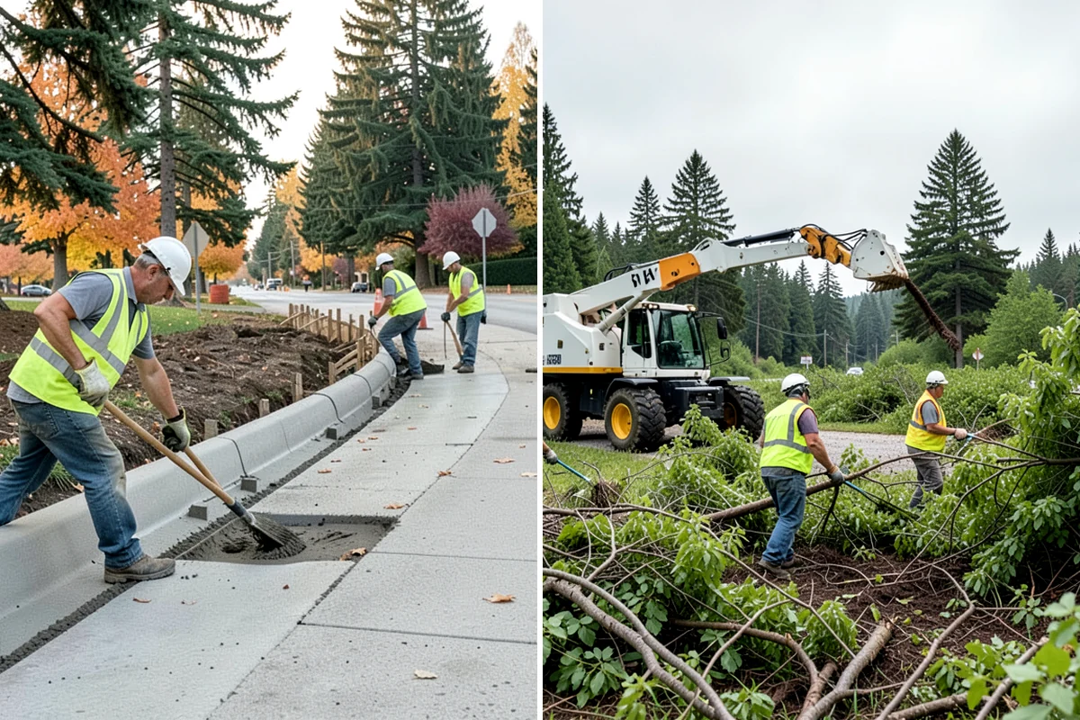 Wetland Buffer Maintenance in SeaTac, King County, WA - Survey the buffer and map invasive infestations