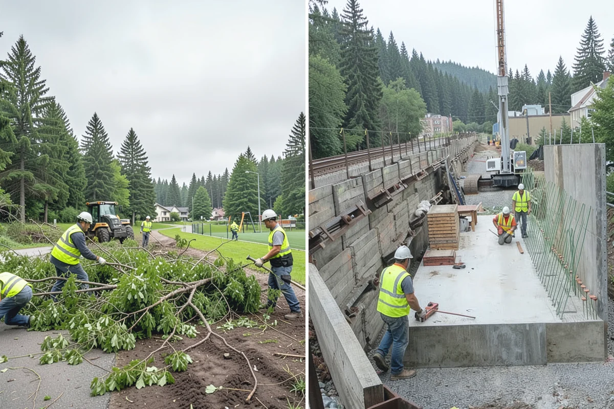 Wetland Buffer Maintenance in Skykomish, King County, WA - Survey the buffer and map invasive infestations