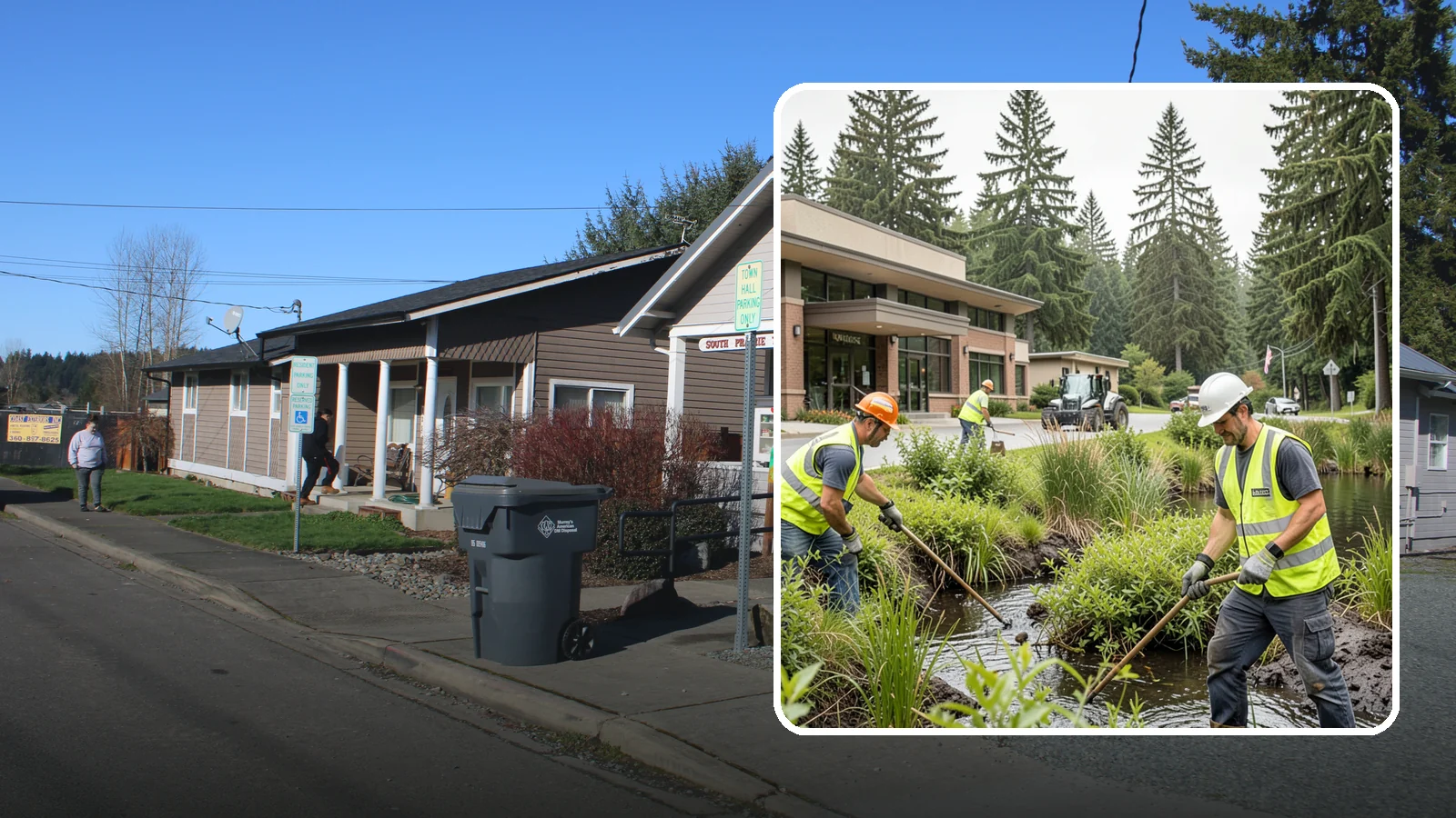 Wetland Buffer Maintenance in South Prairie, Pierce County, WA - Invasive control and native vegetation upkeep within protected wetland buffers.