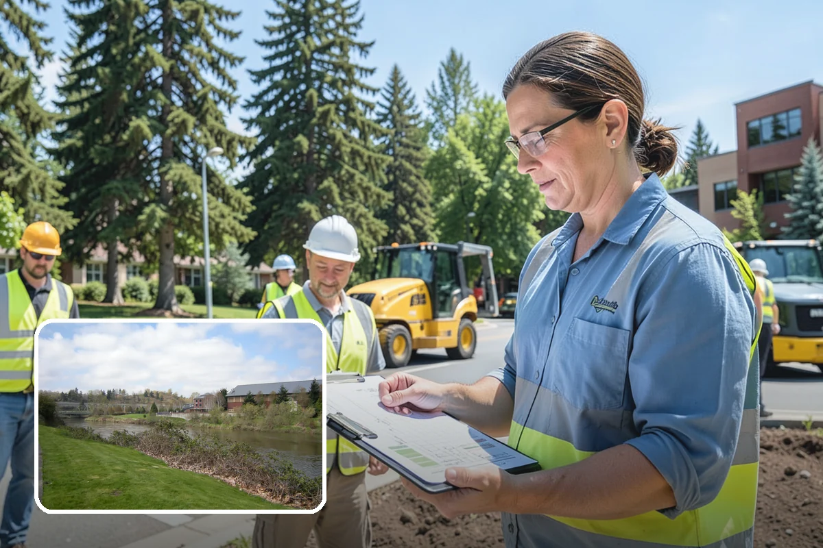 Wetland Buffer Maintenance in Tukwila, King County, WA - Invasive control that protects buffer habitat and function