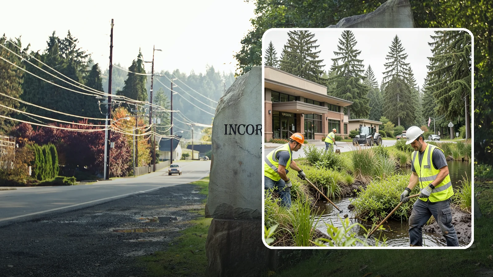 Wetland Buffer Maintenance in Wilkeson, Pierce County, WA - Invasive control and native vegetation upkeep within protected wetland buffers.
