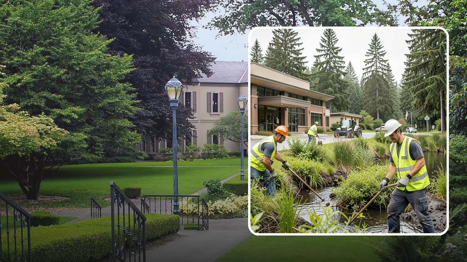 Wetland Buffer Maintenance in Woodinville, King County, WA - Invasive control and native vegetation upkeep within protected wetland buffers.