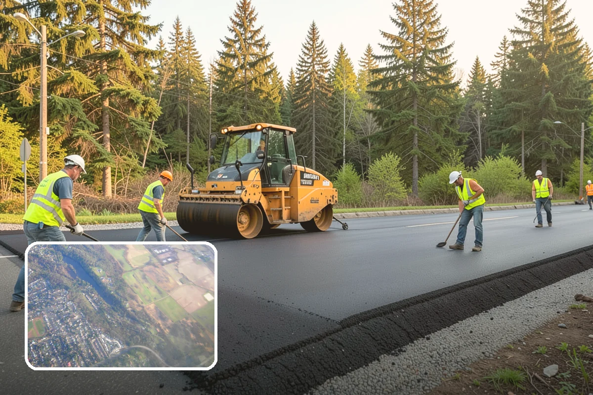 Wheel Stop Installation in Algona, King County, WA - Protects curbs, walls, and landscaping from vehicle overhang