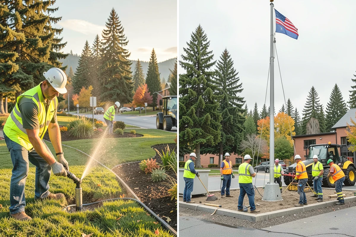 Wheel Stop Installation in Anacortes, Skagit County, WA - Confirm the striping plan and stall layout