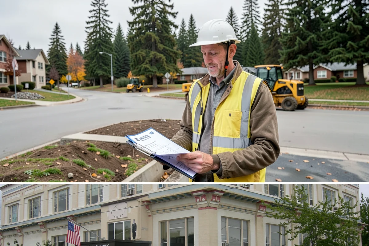 Wheel Stop Installation in Anacortes, Skagit County, WA - Wheel stops install in nearly any weather and are commonly bundled with summer restriping and resurfacing work.