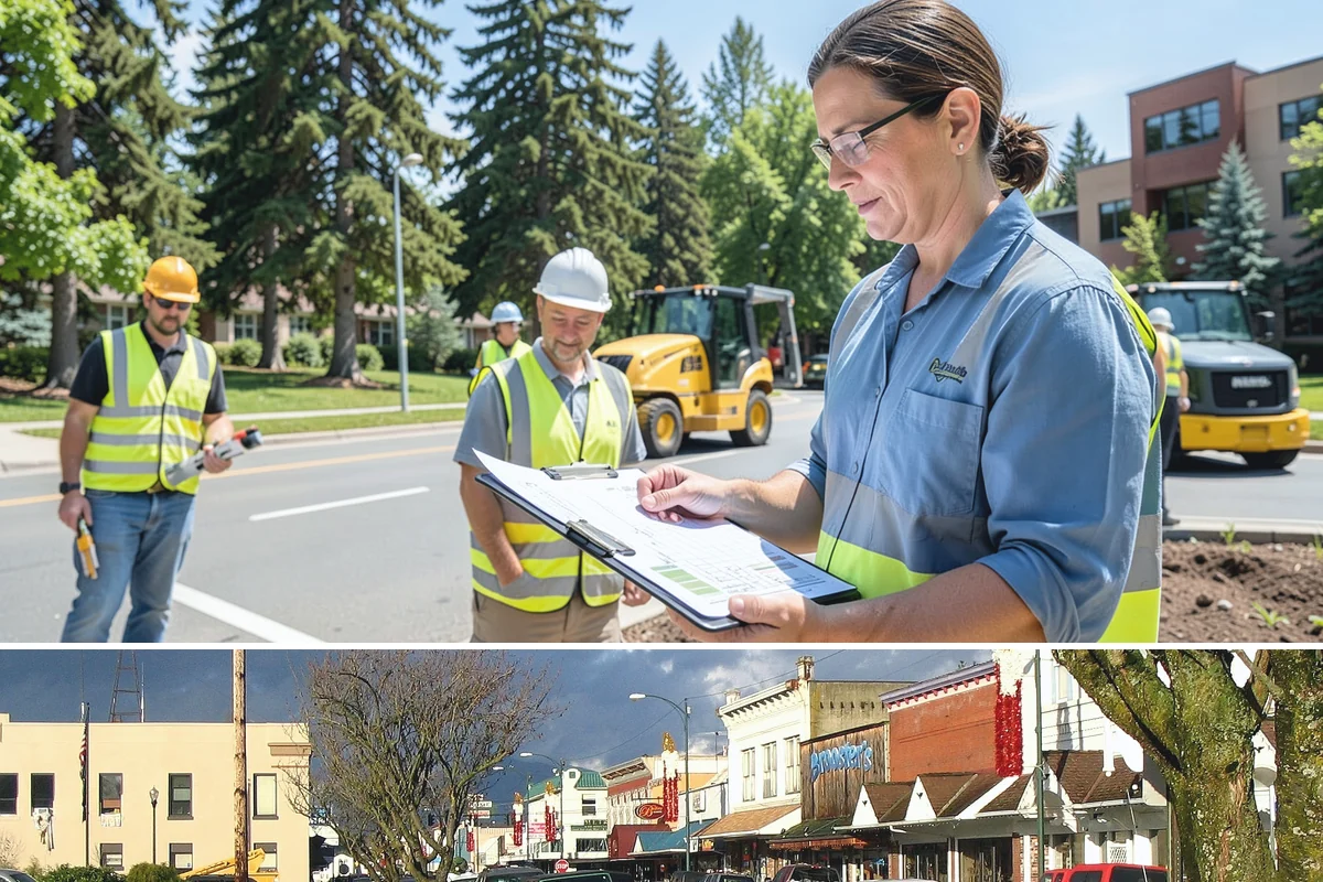 Wheel Stop Installation in Arlington, Snohomish County, WA - Wheel stops install in nearly any weather and are commonly bundled with summer restriping and resurfacing work.