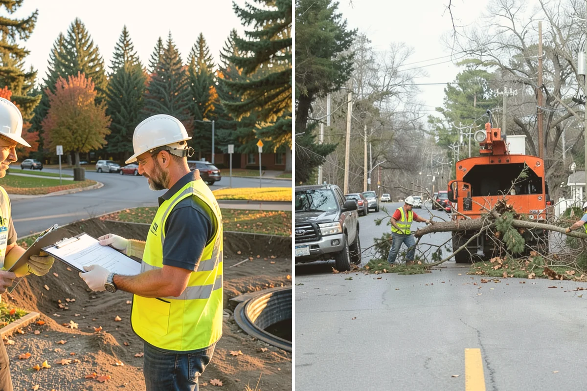 Wheel Stop Installation in Bothell, King County, WA - Confirm the striping plan and stall layout
