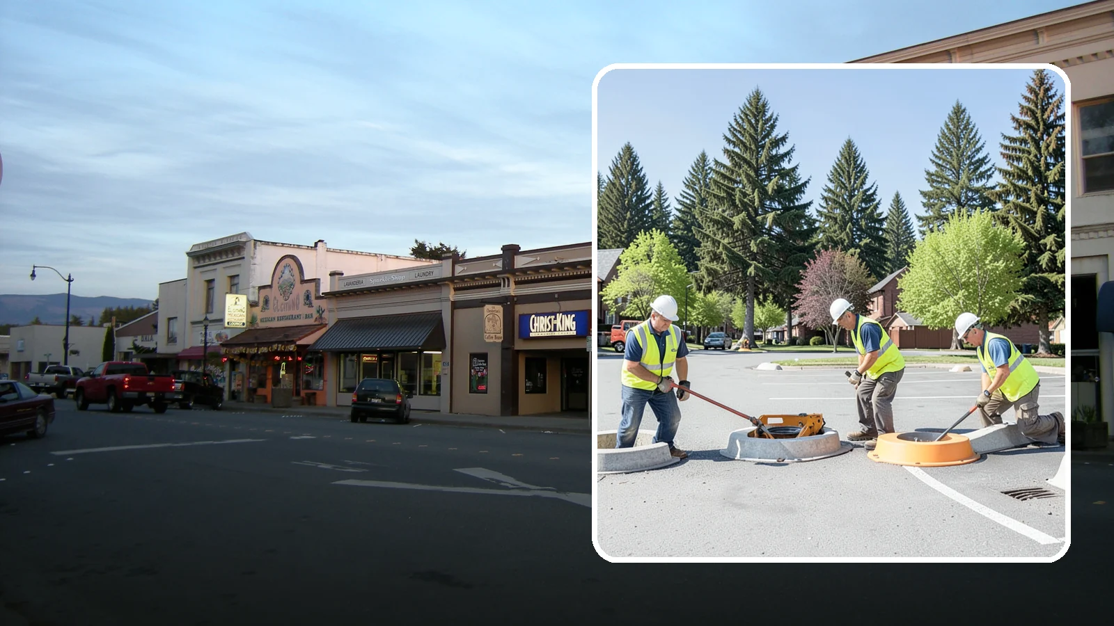 Wheel Stop Installation in Burlington, Skagit County, WA - Precast and cast-in-place wheel stops that define parking stalls and protect curbs, walls, and landscaping.