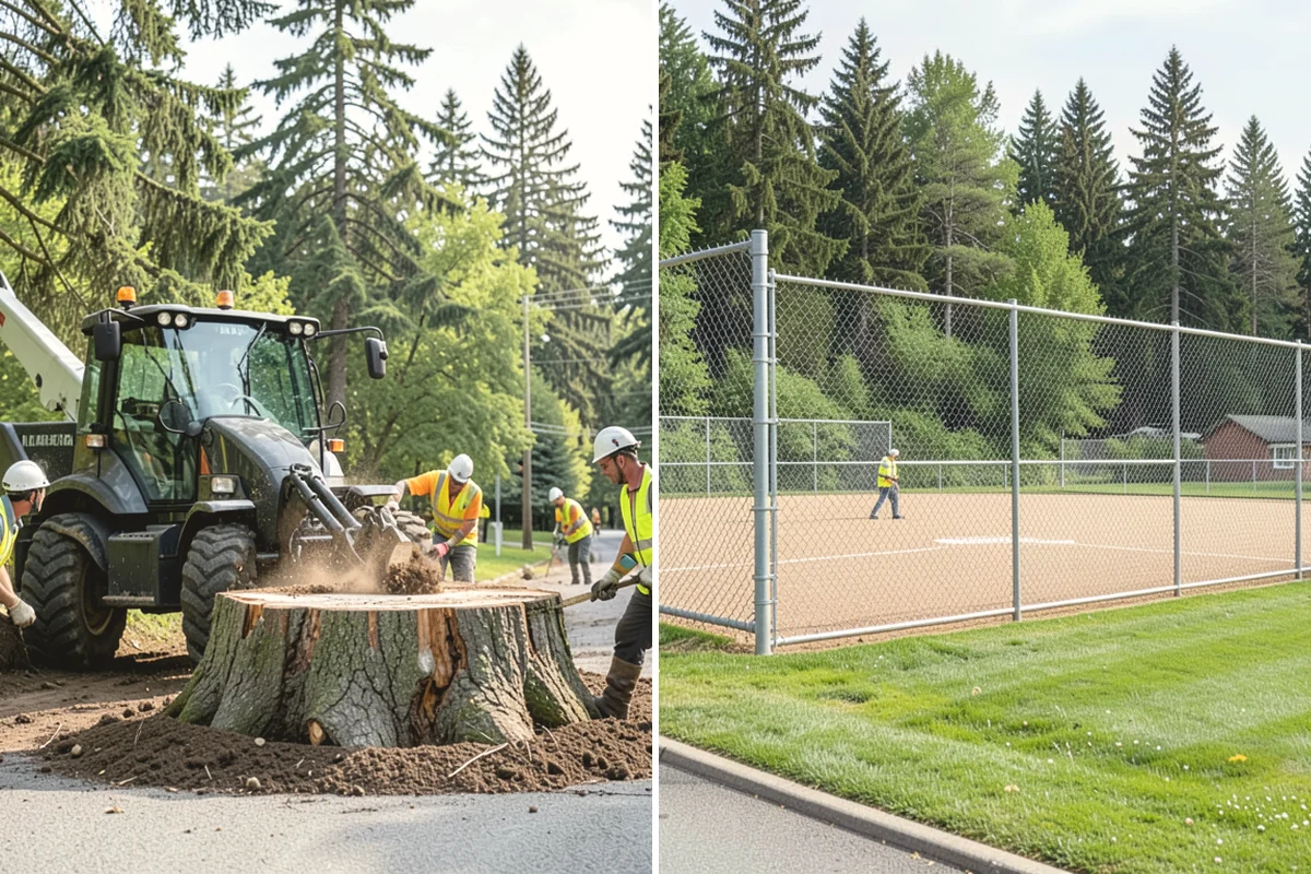 Wheel Stop Installation in Burlington, Skagit County, WA - Confirm the striping plan and stall layout