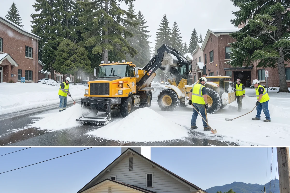 Wheel Stop Installation in Concrete, Skagit County, WA - Wheel stops install in nearly any weather and are commonly bundled with summer restriping and resurfacing work.