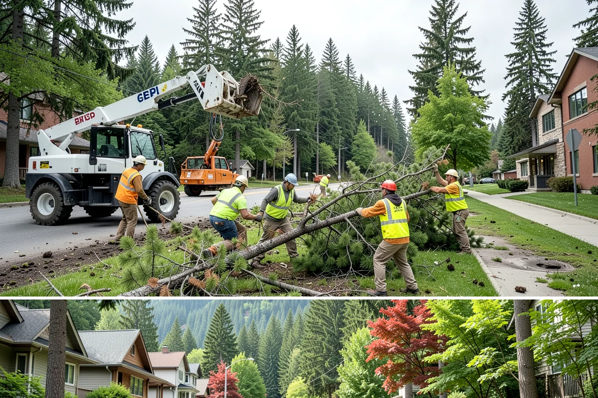 Wheel Stop Installation in Darrington, Snohomish County, WA - Wheel stops install in nearly any weather and are commonly bundled with summer restriping and resurfacing work.
