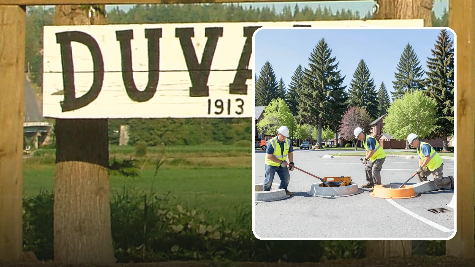 Wheel Stop Installation in Duvall, King County, WA - Precast and cast-in-place wheel stops that define parking stalls and protect curbs, walls, and landscaping.