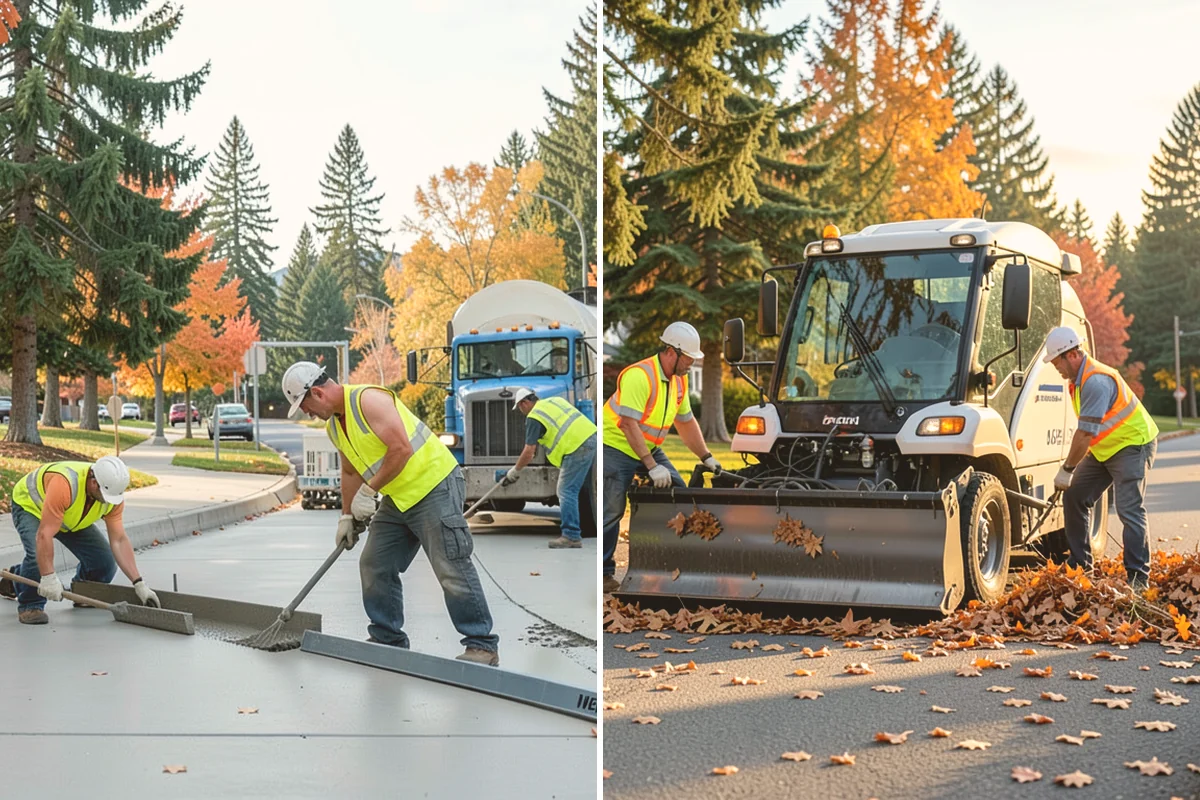 Wheel Stop Installation in Fife, Pierce County, WA - Confirm the striping plan and stall layout