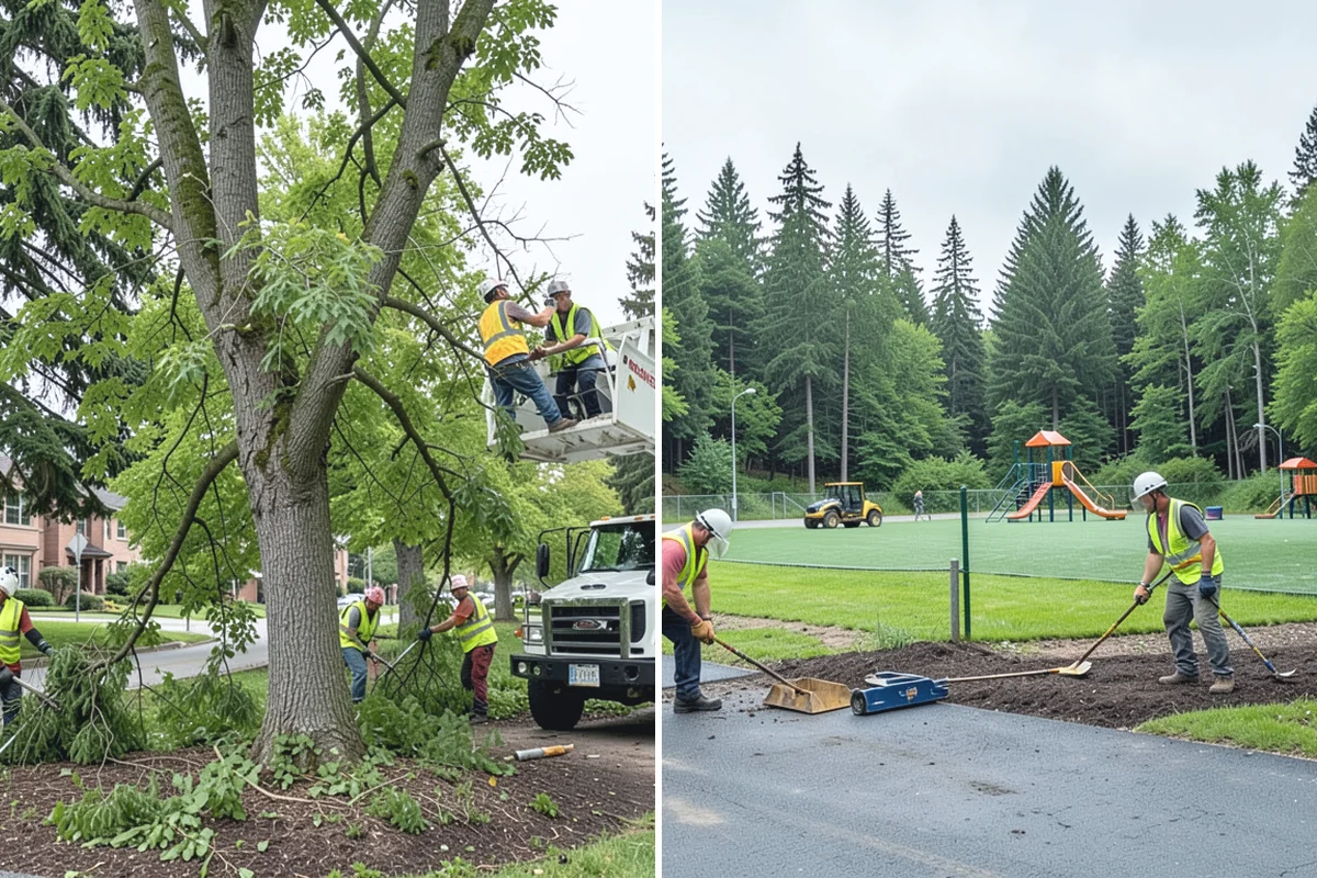 Wheel Stop Installation in Granite Falls, Snohomish County, WA - Confirm the striping plan and stall layout