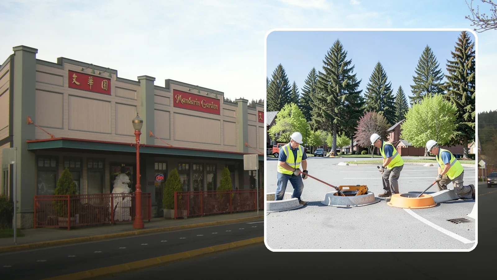 Wheel Stop Installation in Issaquah, King County, WA - Precast and cast-in-place wheel stops that define parking stalls and protect curbs, walls, and landscaping.