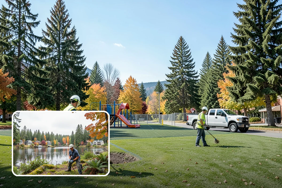 Wheel Stop Installation in La Conner, Skagit County, WA - Protects curbs, walls, and landscaping from vehicle overhang