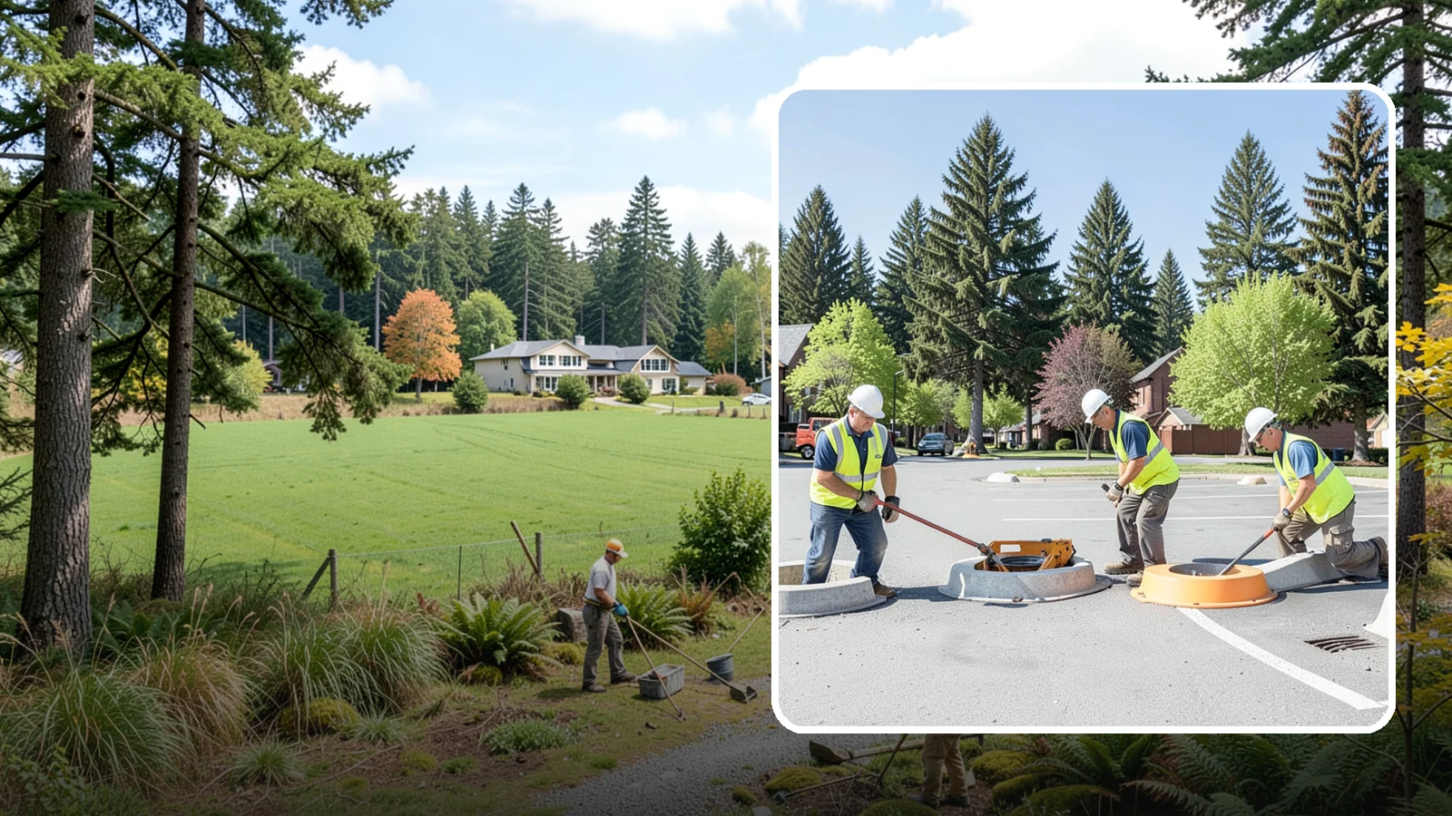 Wheel Stop Installation in Lyman, Skagit County, WA - Precast and cast-in-place wheel stops that define parking stalls and protect curbs, walls, and landscaping.