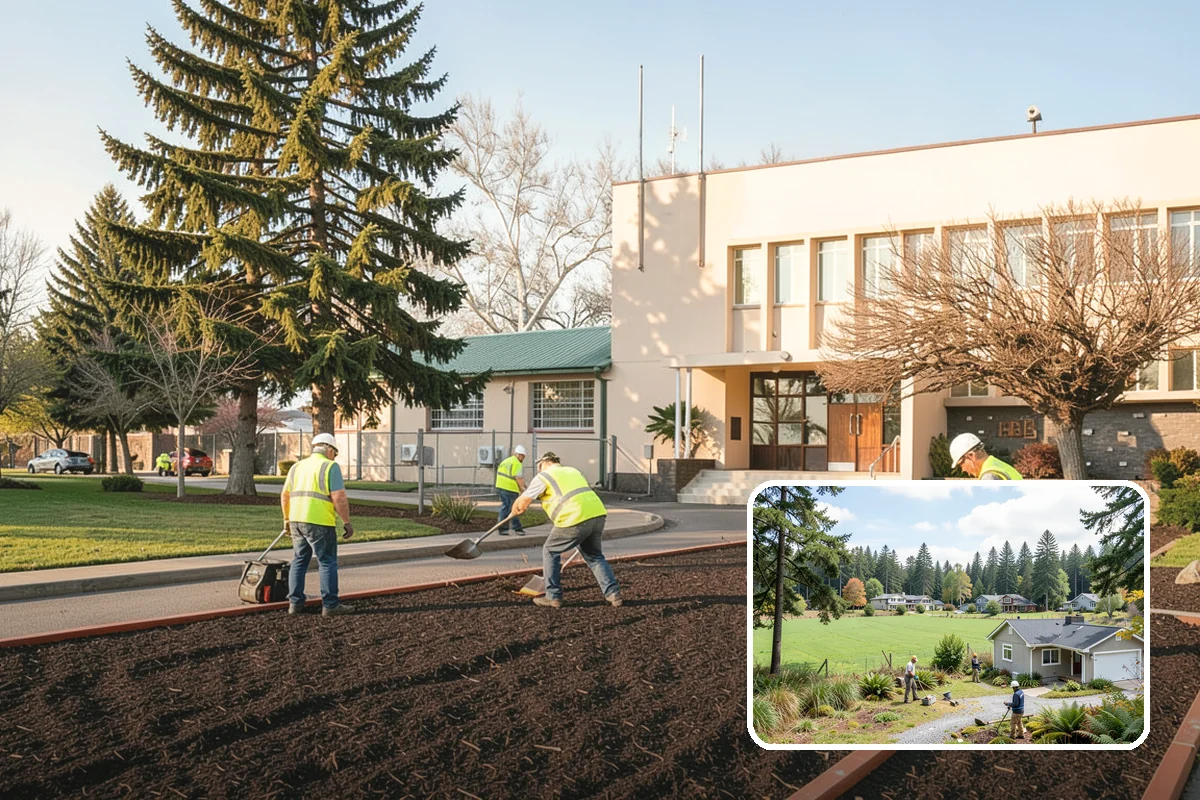 Wheel Stop Installation in Lyman, Skagit County, WA - Protects curbs, walls, and landscaping from vehicle overhang