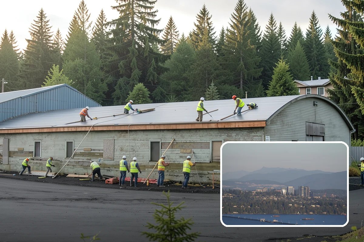 Wheel Stop Installation in Medina, King County, WA - Protects curbs, walls, and landscaping from vehicle overhang