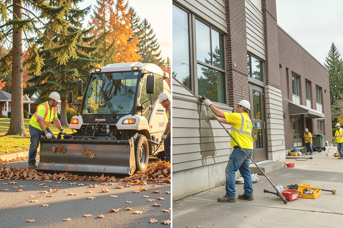 Wheel Stop Installation in Milton, King County, WA - Confirm the striping plan and stall layout