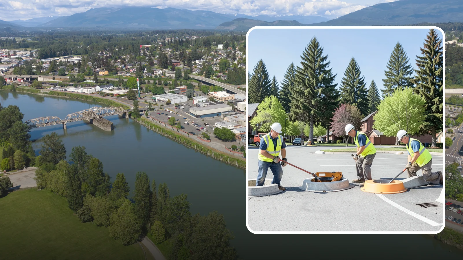 Wheel Stop Installation in Mount Vernon, Skagit County, WA - Precast and cast-in-place wheel stops that define parking stalls and protect curbs, walls, and landscaping.