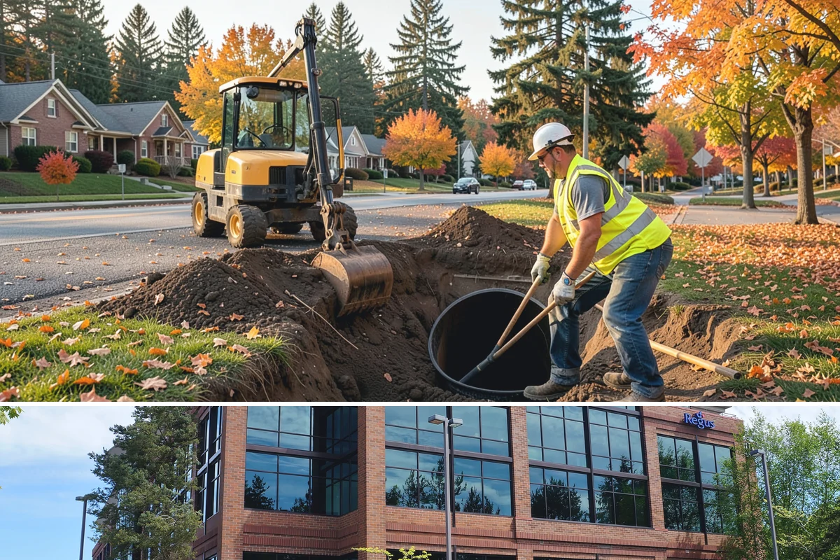 Wheel Stop Installation in Mountlake Terrace, Snohomish County, WA - Wheel stops install in nearly any weather and are commonly bundled with summer restriping and resurfacing work.