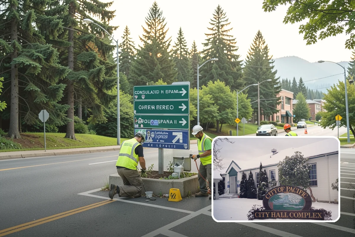 Wheel Stop Installation in Pacific, King County, WA - Protects curbs, walls, and landscaping from vehicle overhang