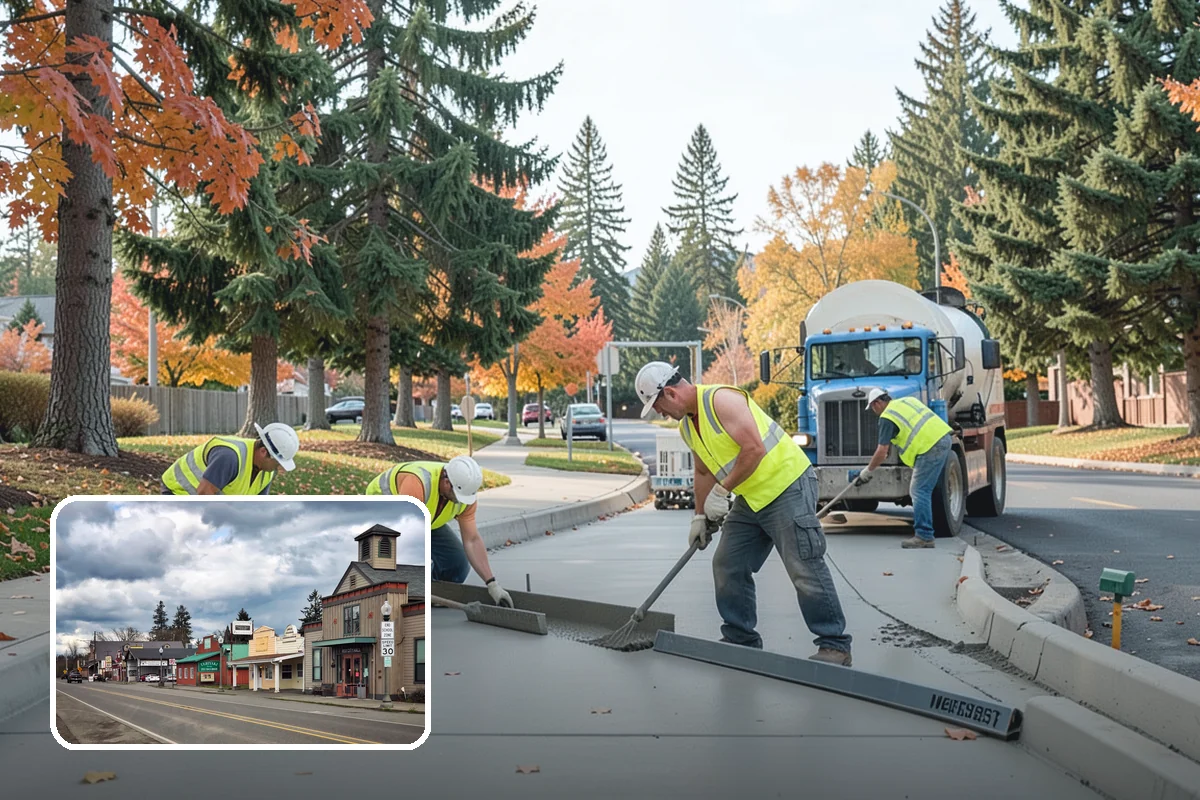 Wheel Stop Installation in Roy, Pierce County, WA - Protects curbs, walls, and landscaping from vehicle overhang